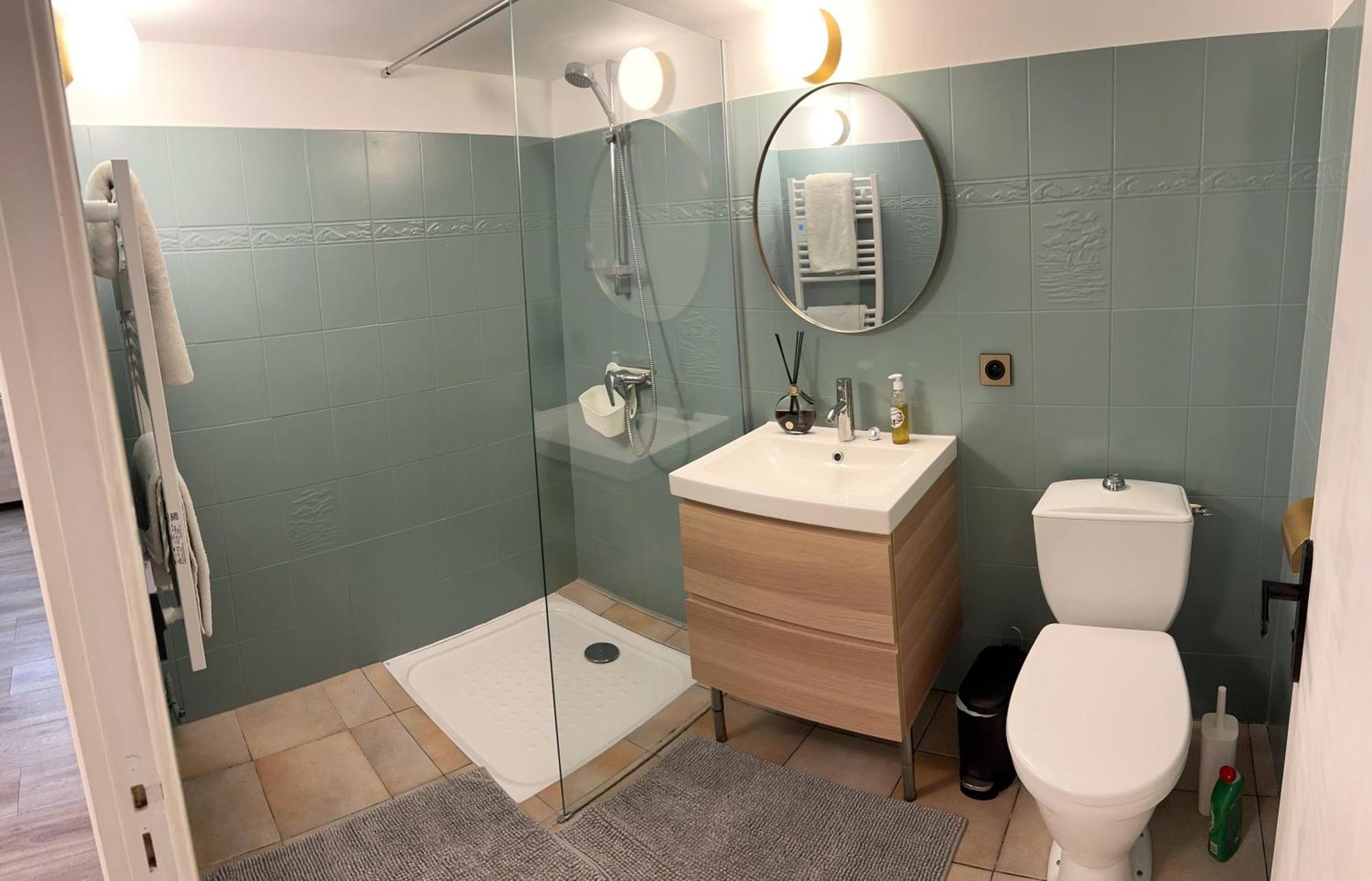 Charmant Studio Climatise A 200M De La Plage Meze Ngoại thất bức ảnh